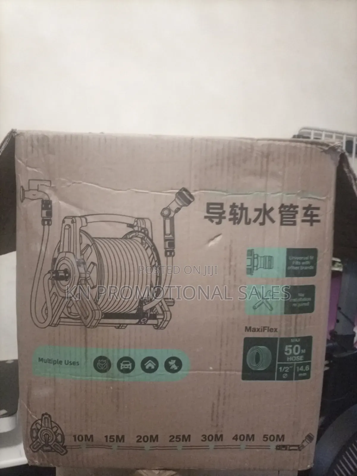 Water Hose With Reel 50M Complete Set
