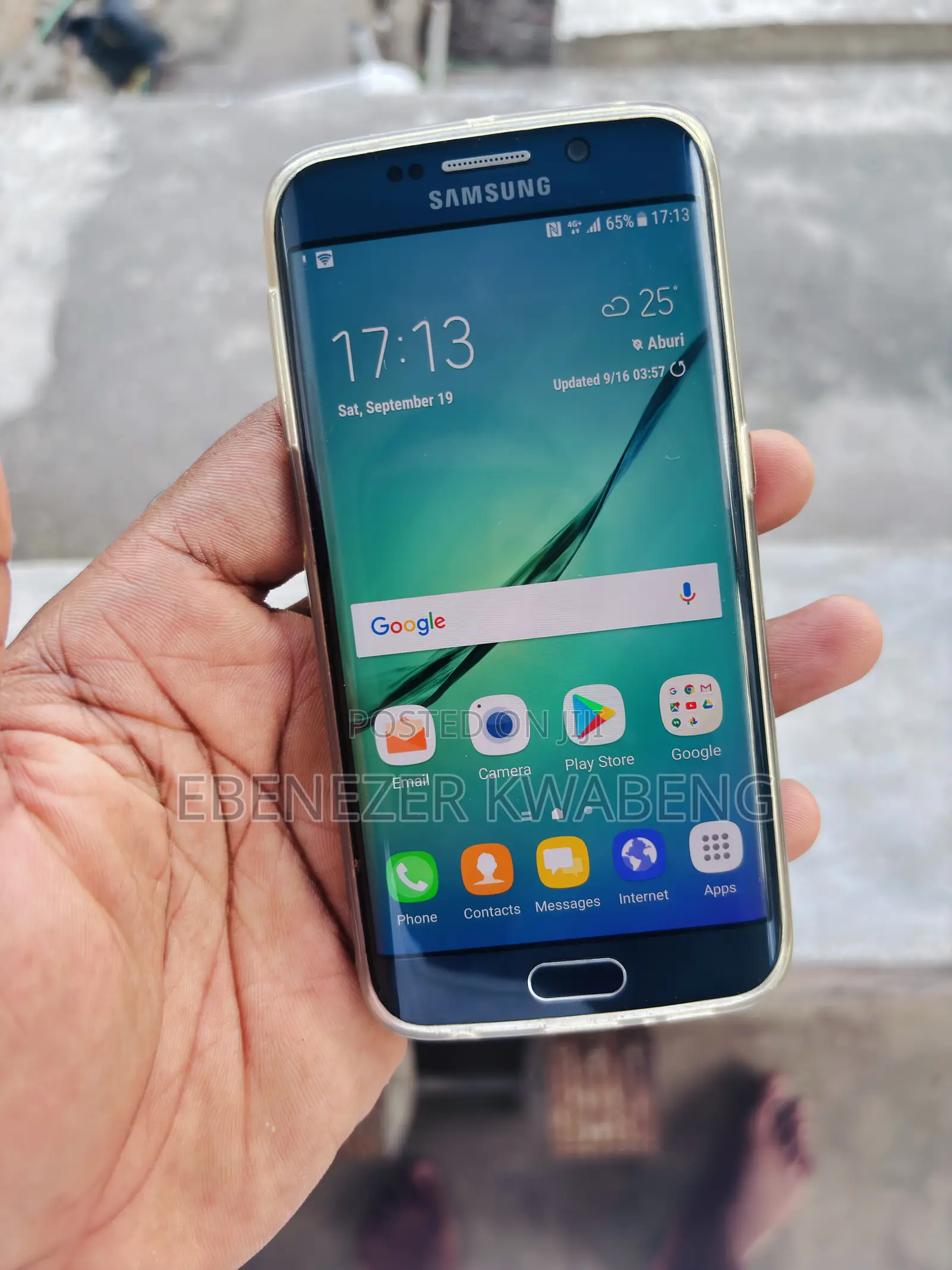 Samsung Galaxy S6 edge 32 GB Blue