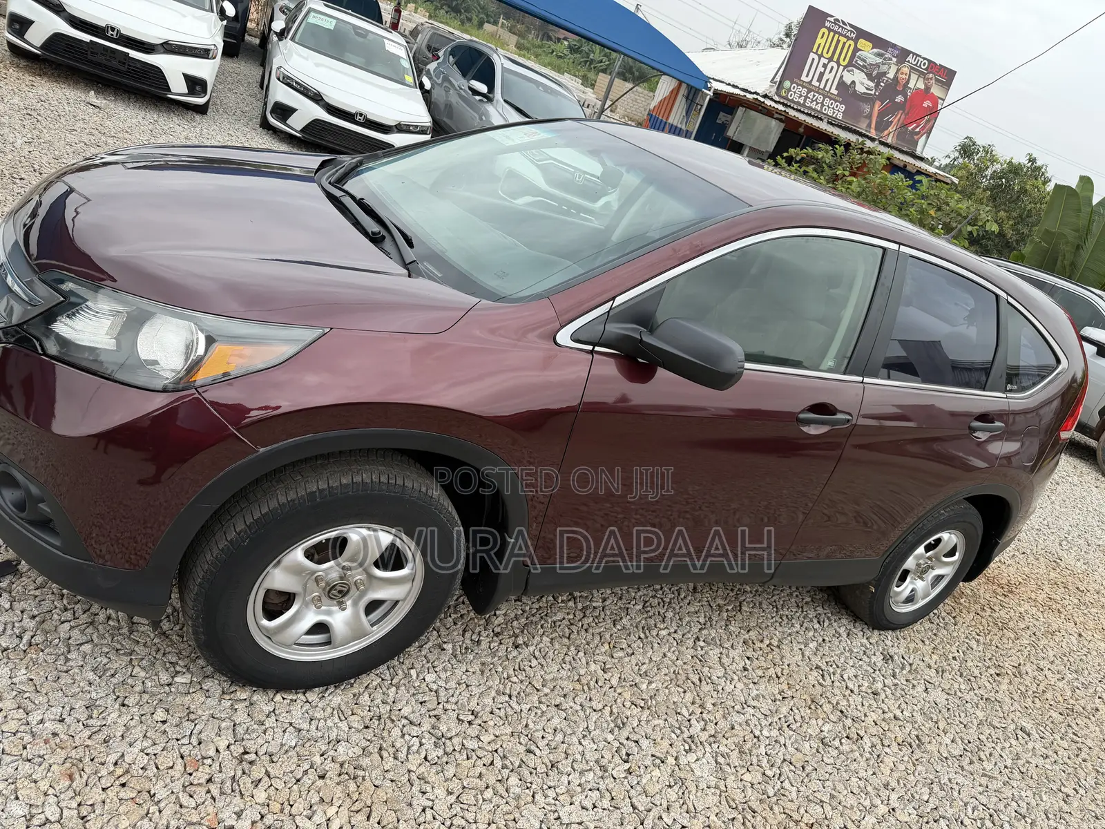 Honda CR-V EX 4dr SUV (2.4L 4cyl 5A) 2013 Burgundy