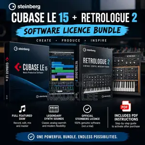 Cubase LE 15 + Retrologue 2