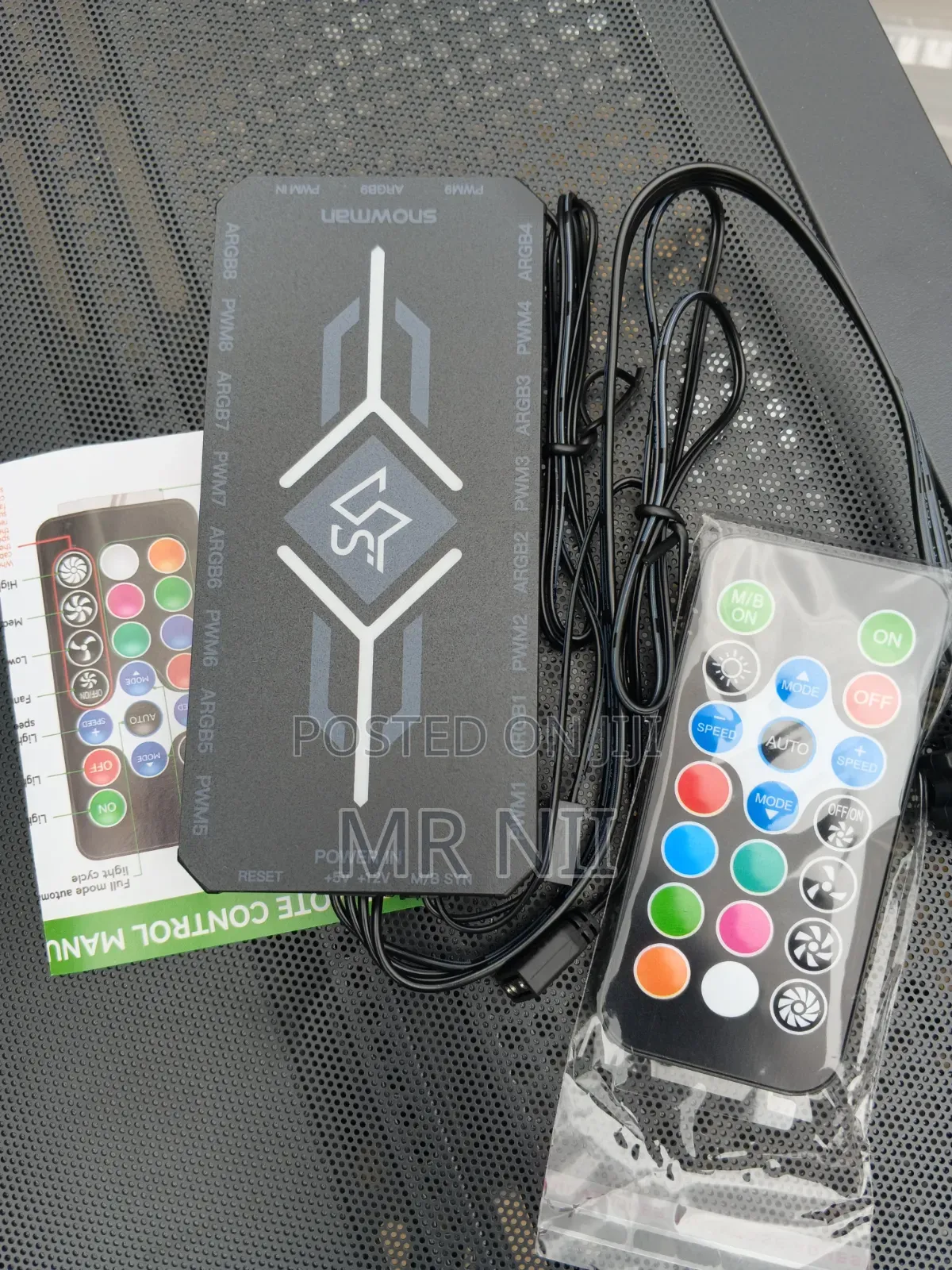 Snowman ARGB Fan Hub + Remote Controller