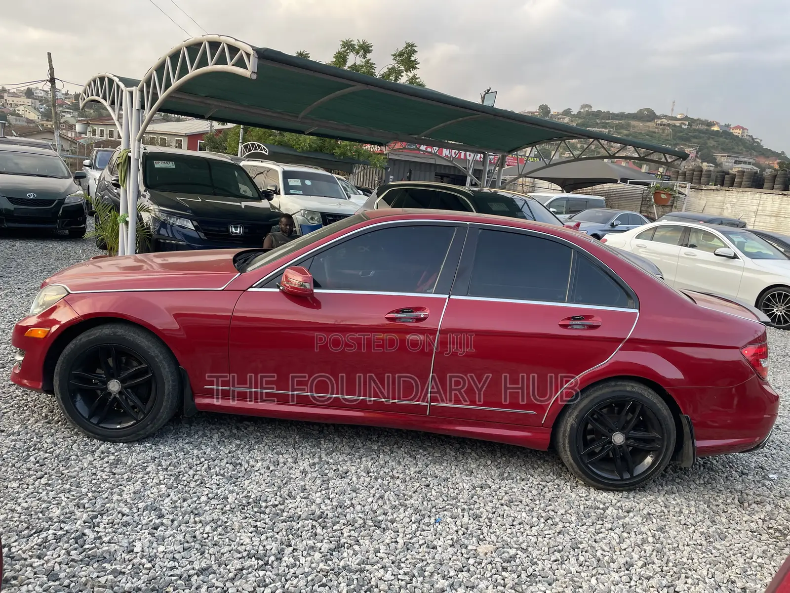 Mercedes-Benz C250 2013 Red