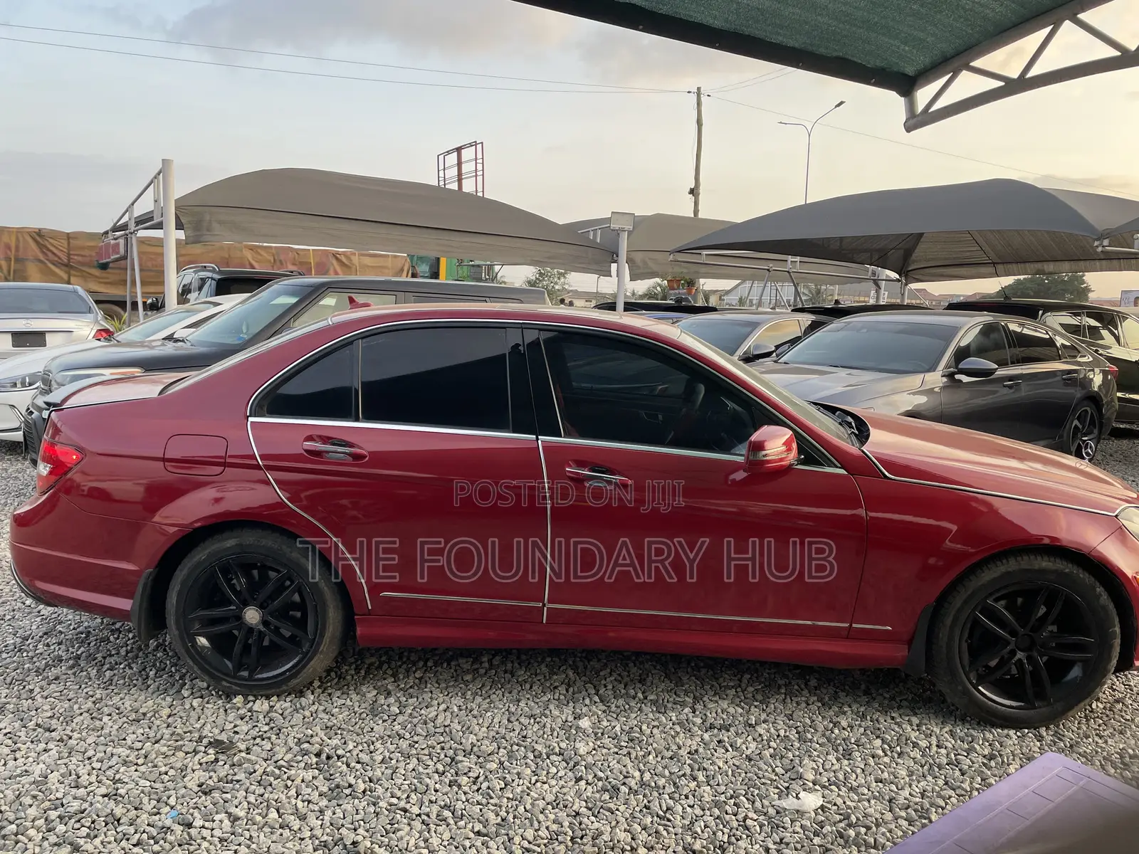 Mercedes-Benz C250 2013 Red