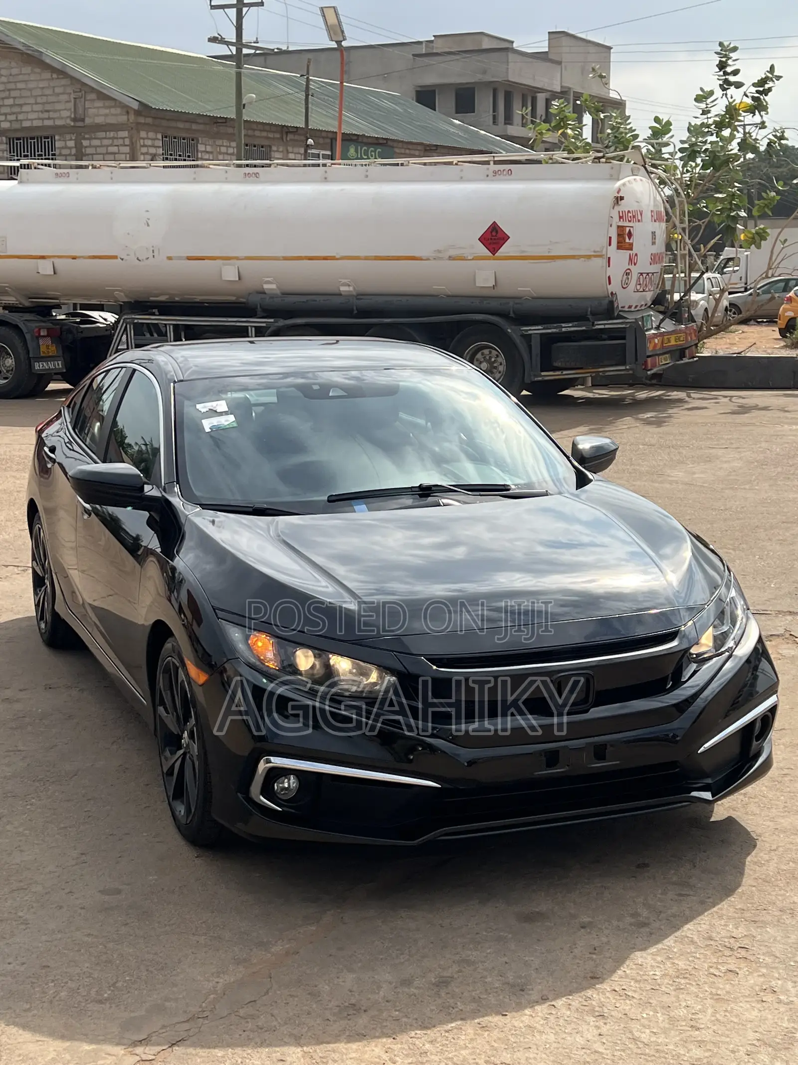 Honda Civic Sport Sedan 2019 Black