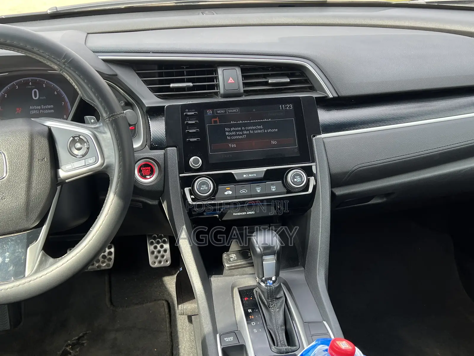Honda Civic Sport Sedan 2019 Black