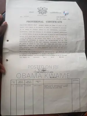 Main Road 4.36 Acre Land at Tema Motorway With Price : $500,000
