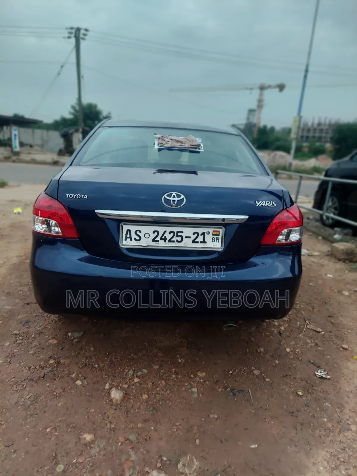 Toyota Yaris 2008 Blue