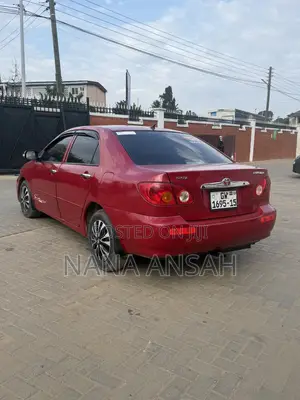 Toyota Corolla 2005 Red