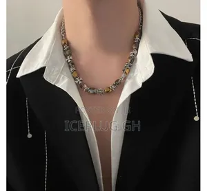 Beaded Cross Pendant Necklace