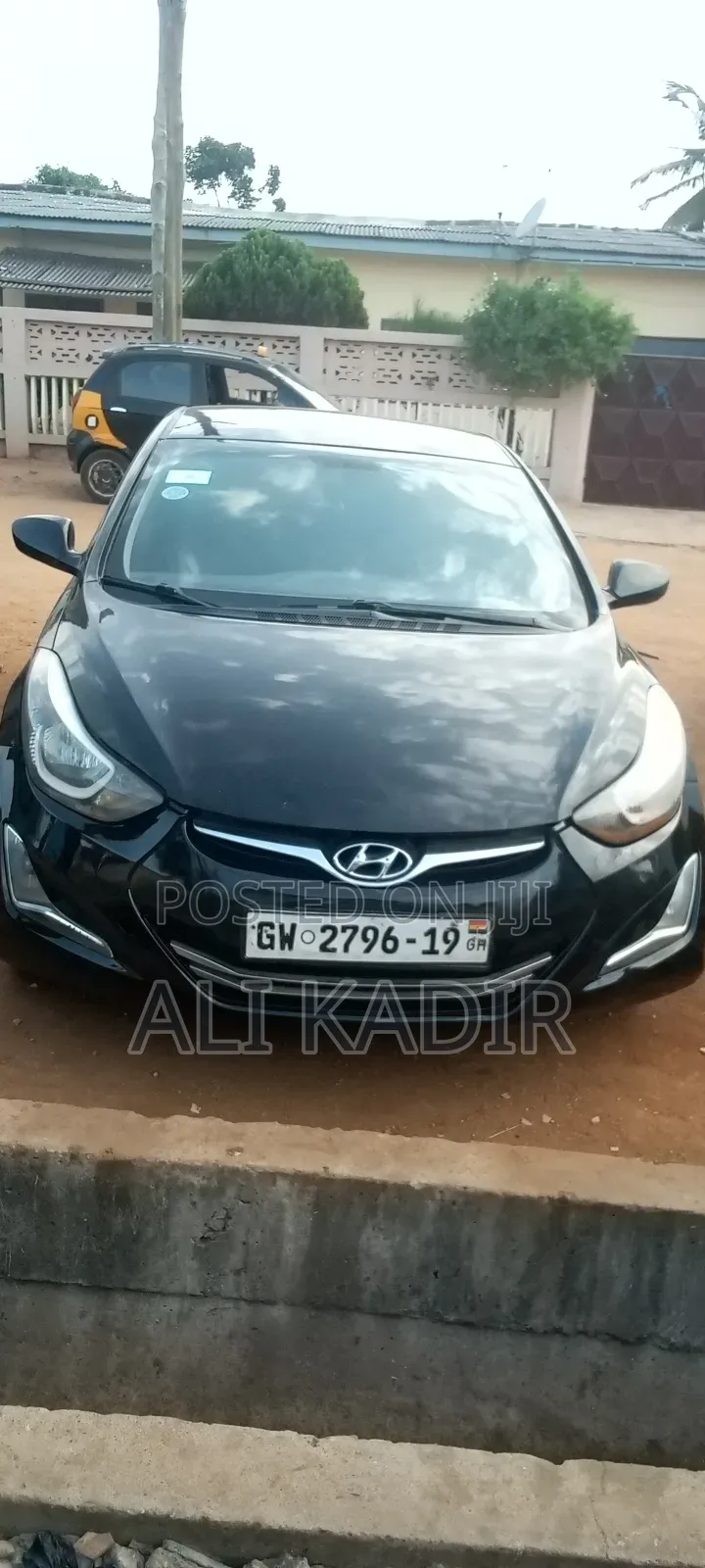 Hyundai Elantra 2012 Black