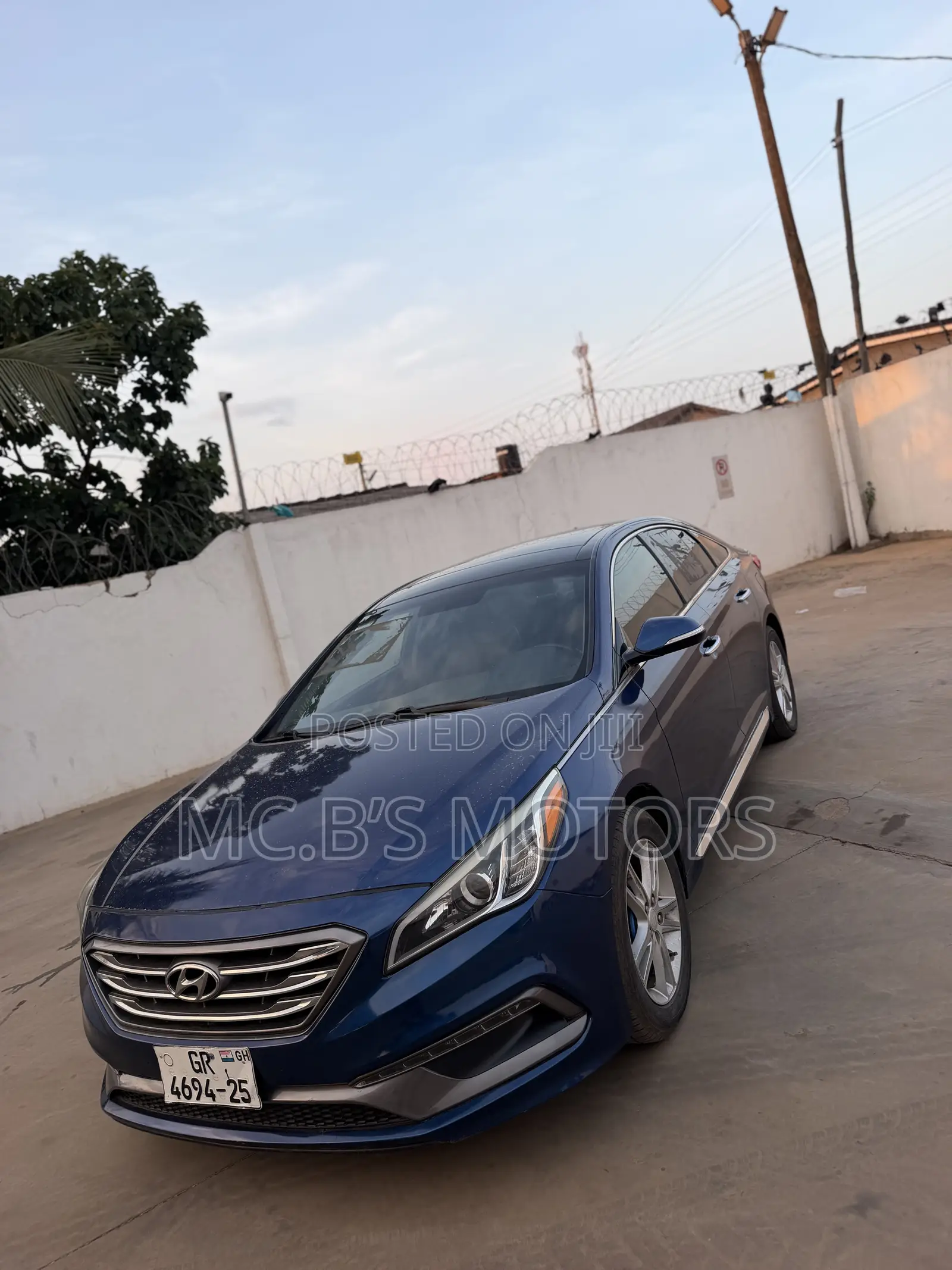 Hyundai Sonata 2017 Blue