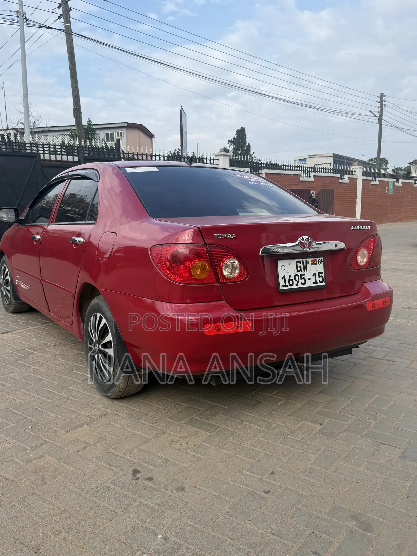 Toyota Corolla 2005 Red