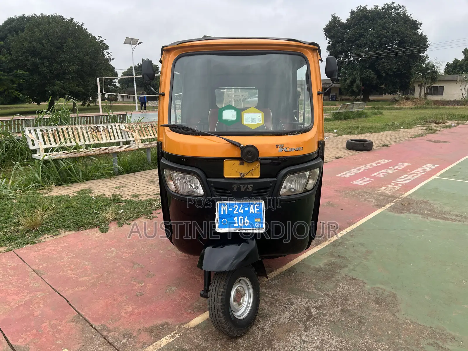TVS King Deluxe Plus iTouch Start 2024 Black