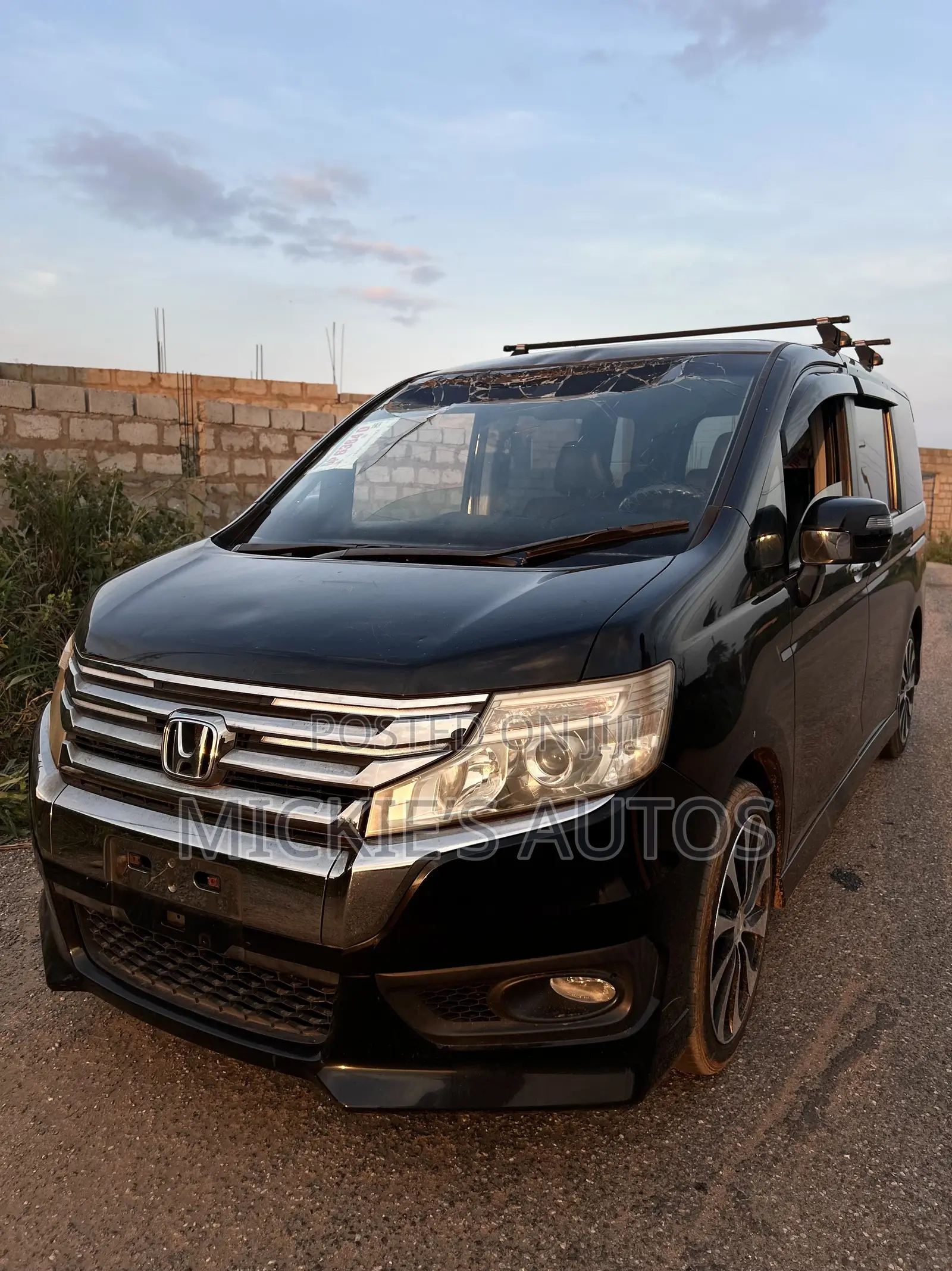 Honda Stepwgn 2012 Black