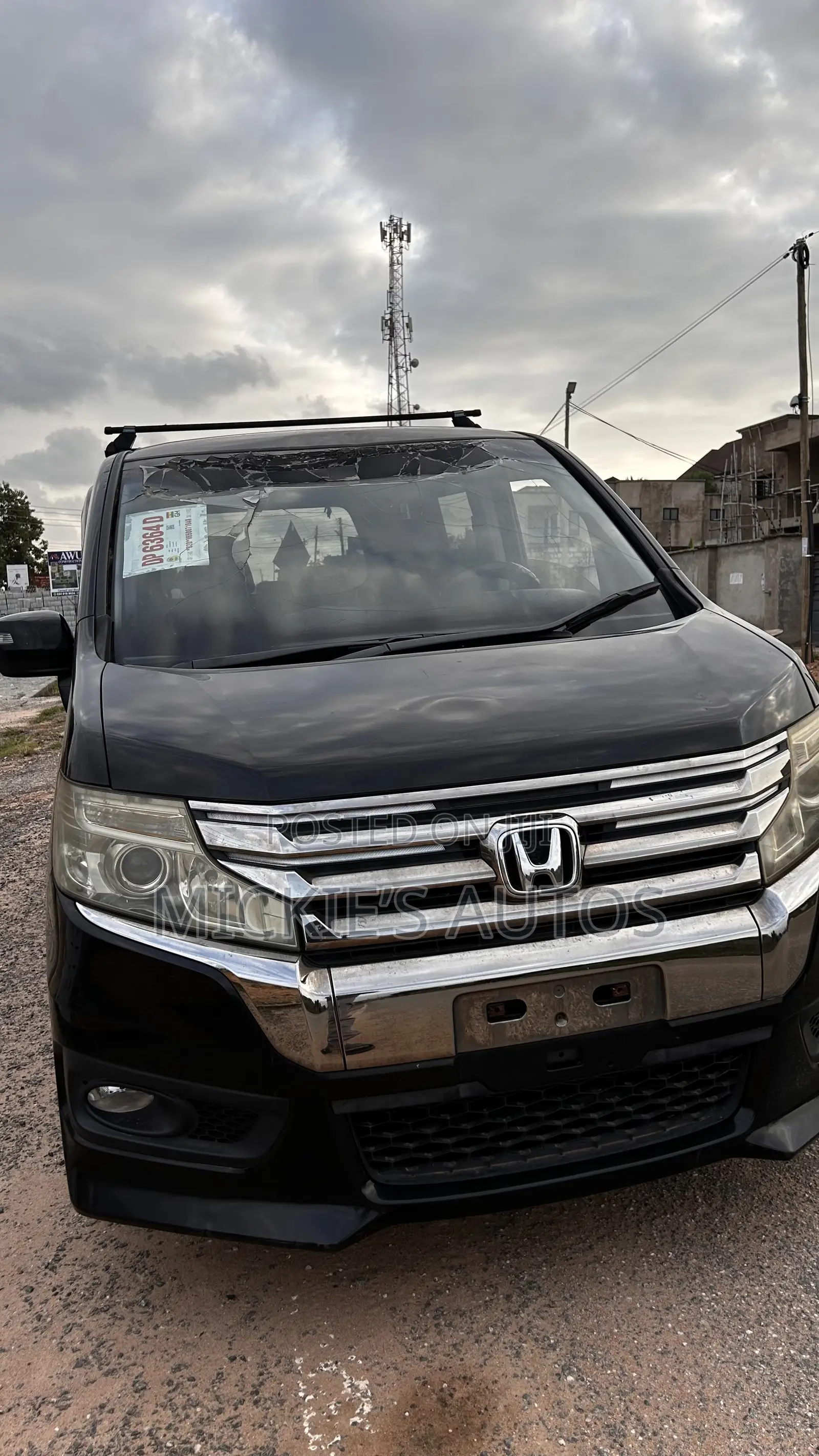 Honda Stepwgn 2012 Black