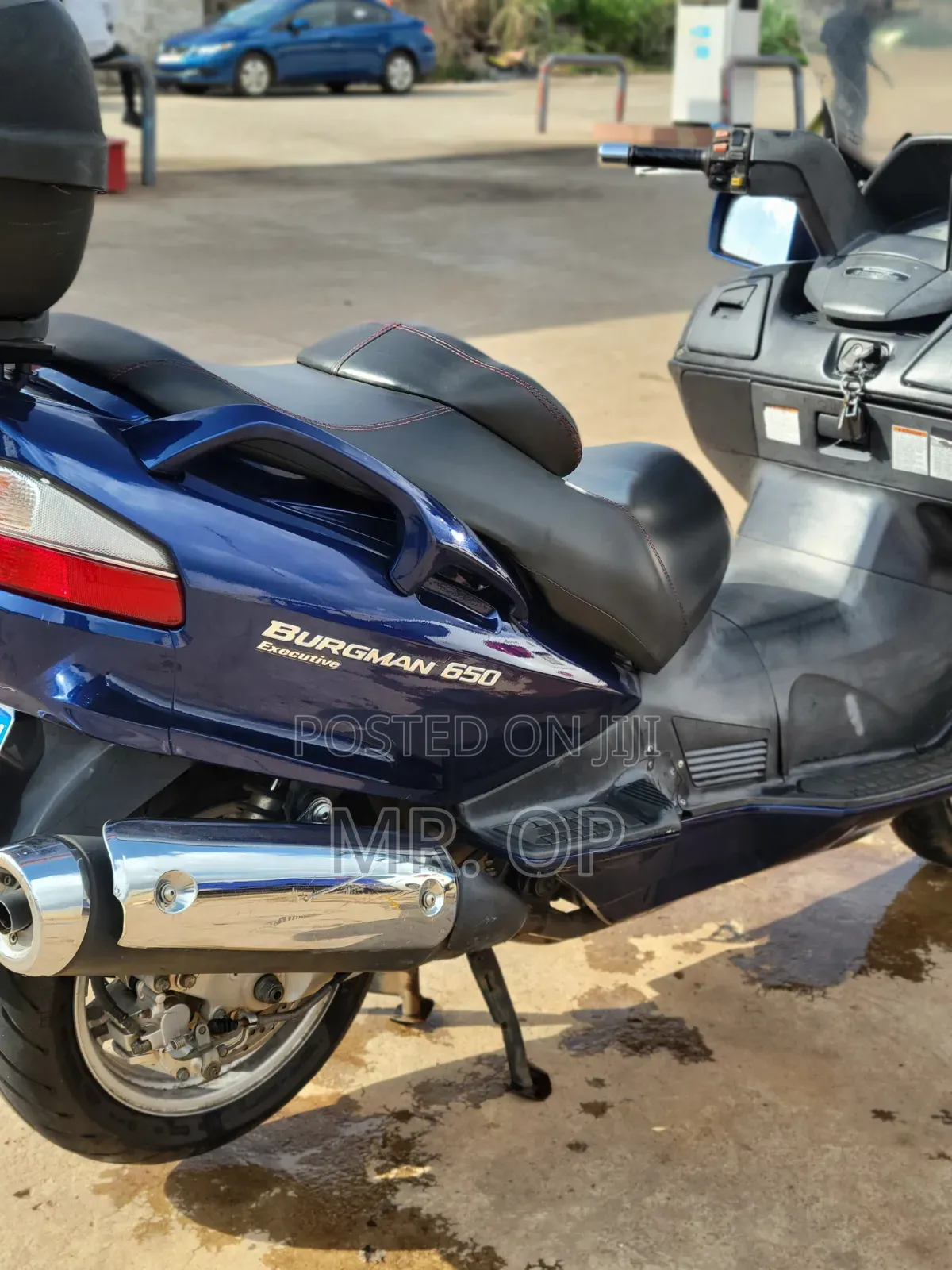 Suzuki Burgman 2012 Blue