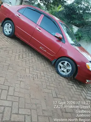 Toyota Corolla 2008 Red