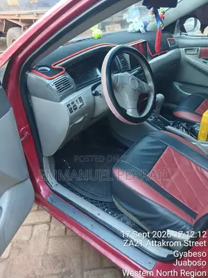 Toyota Corolla 2008 Red