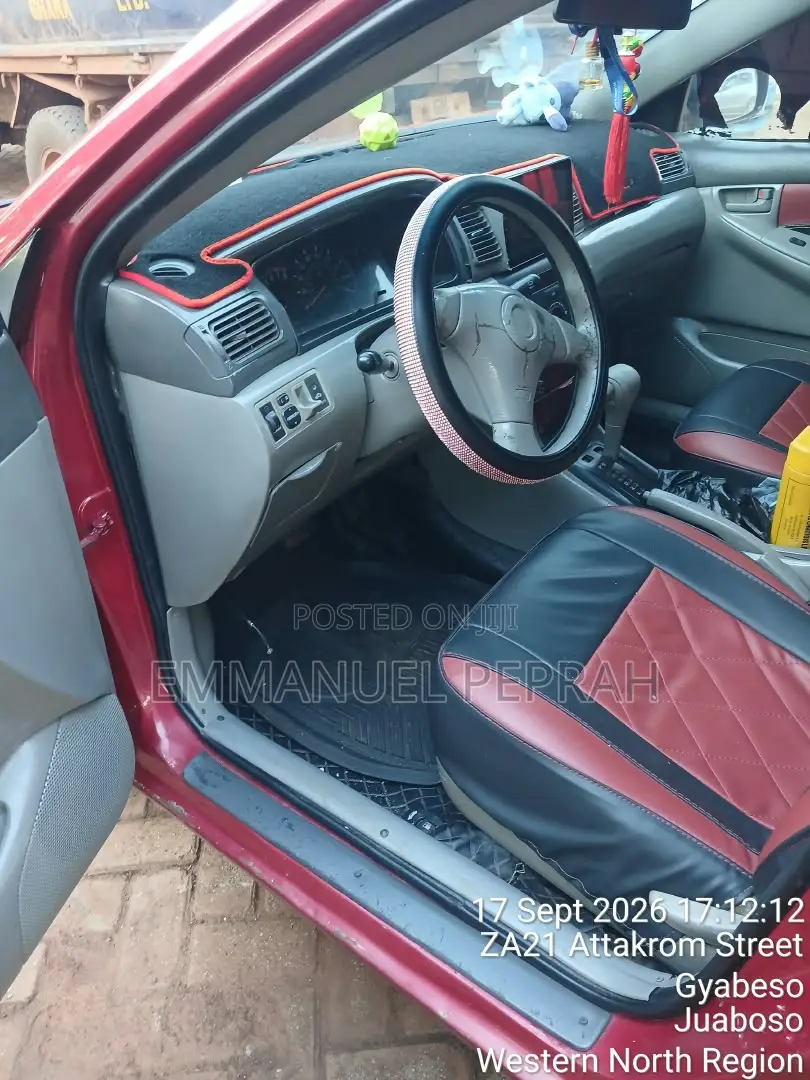 Toyota Corolla 2008 Red