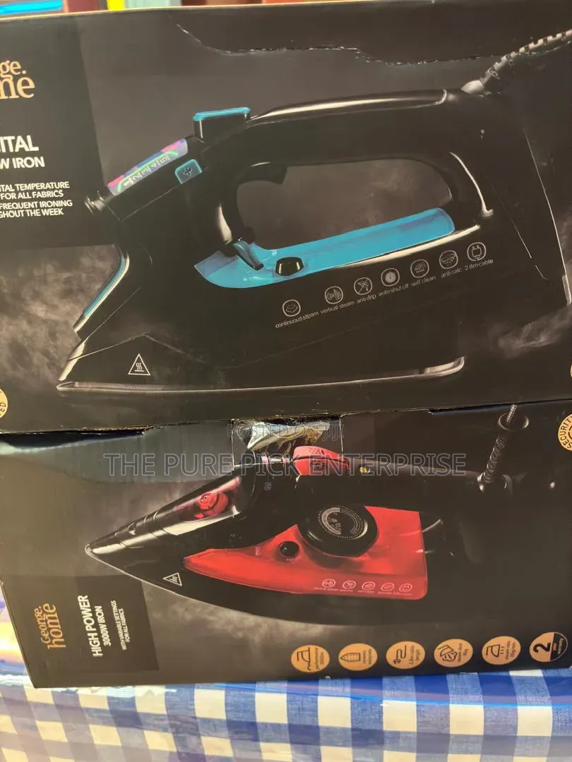 George Home Digital Steam Iron From UK
