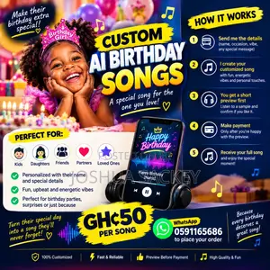 Custom AI Birthday Songs