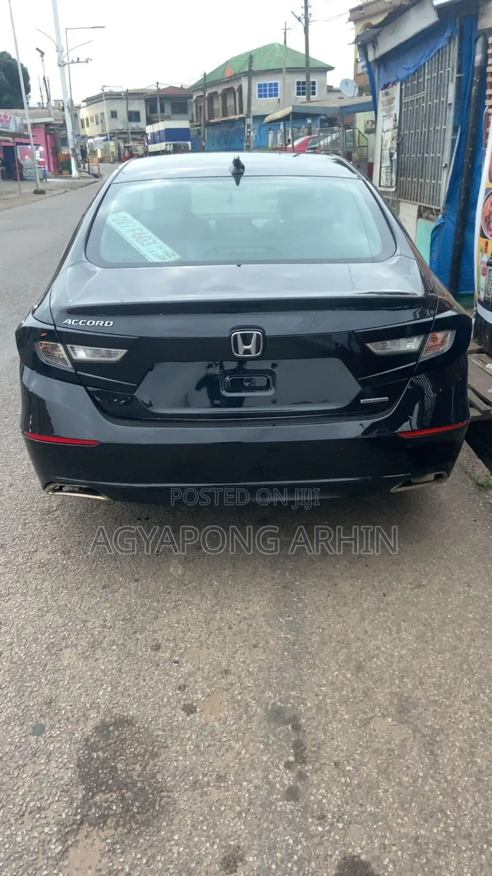 Honda Accord Touring 2018 Black