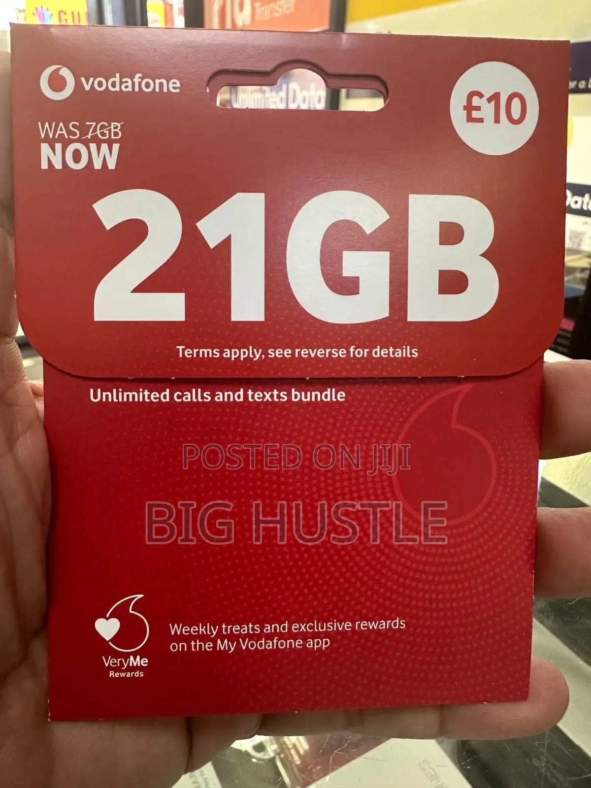 UK Vodafone Sim