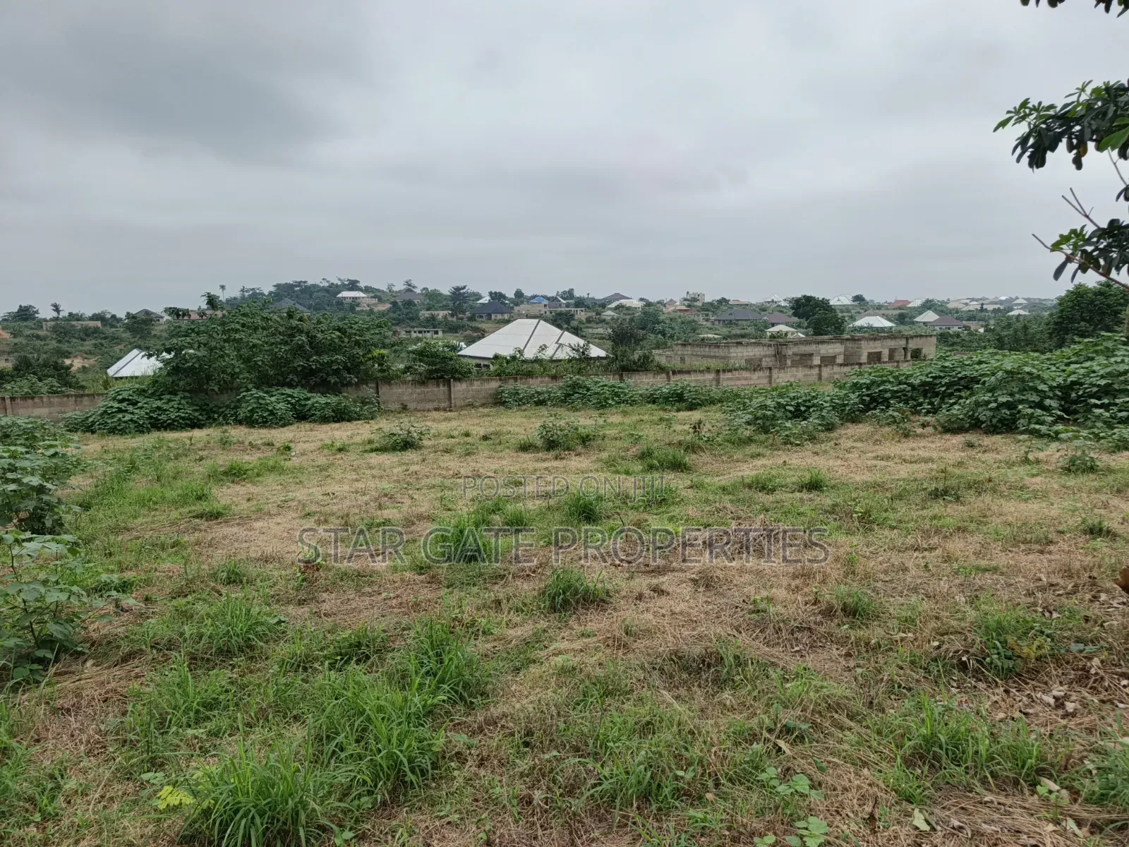 4 Plots for Sale at Ejisu K Lebi Jamasi ( Fully Fence Walled)