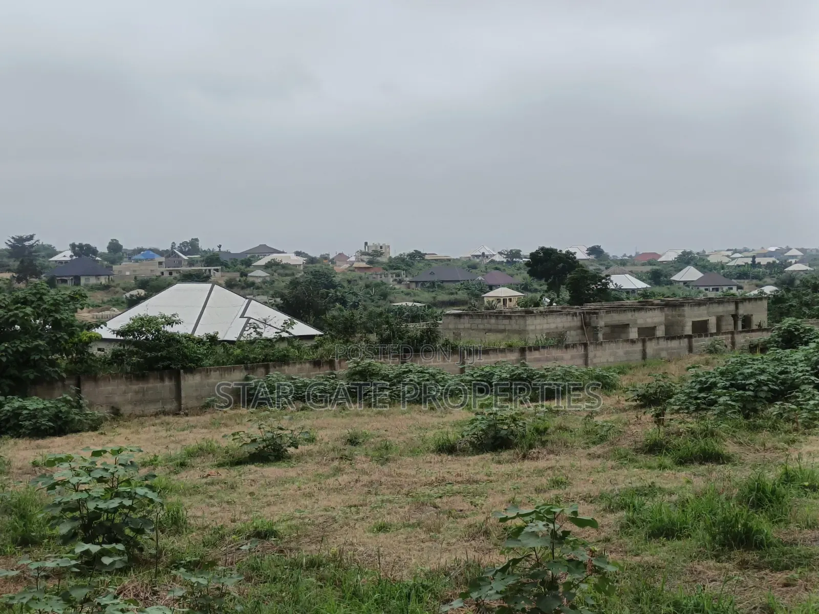 4 Plots for Sale at Ejisu K Lebi Jamasi ( Fully Fence Walled)