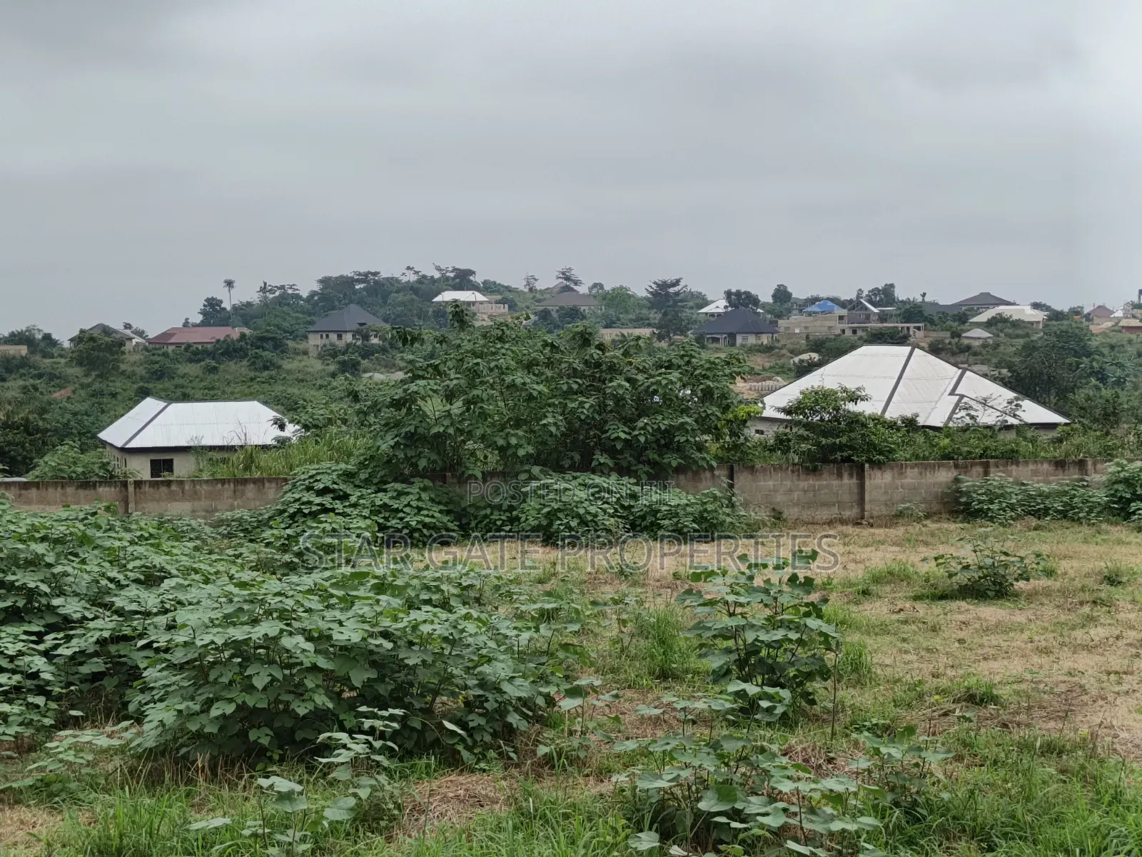 4 Plots for Sale at Ejisu K Lebi Jamasi ( Fully Fence Walled)