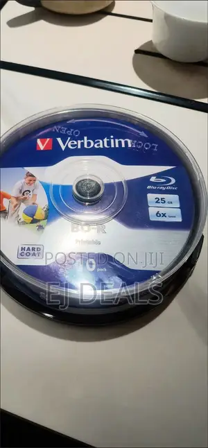Blu Ray Blank Disc Recordable for High Storage 25GB 1 Disc for 100ghc