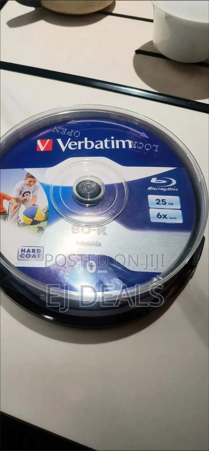 Blu Ray Blank Disc Recordable for High Storage 25GB 1 Disc for 100ghc