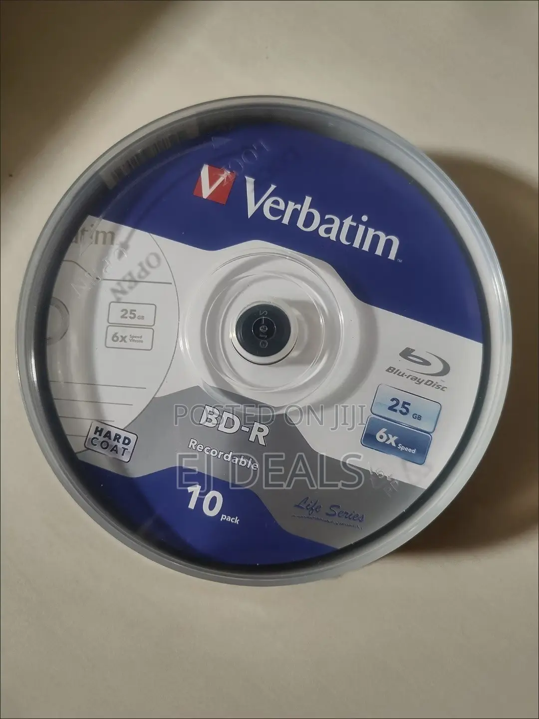 Blu Ray Recordable Disc 25GB 1 Disc 100ghc