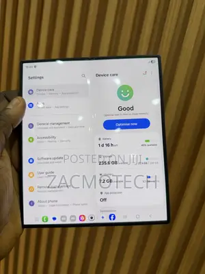 Samsung Galaxy Z Fold6 256 GB Blue