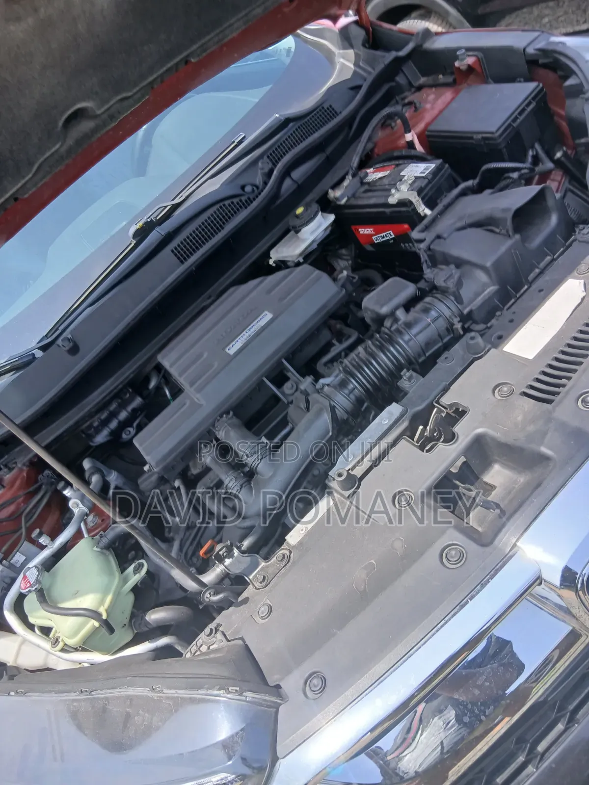 Honda CR-V Touring AWD 2018 Red