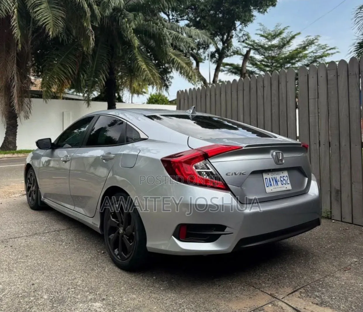 Honda Civic 2017 Silver