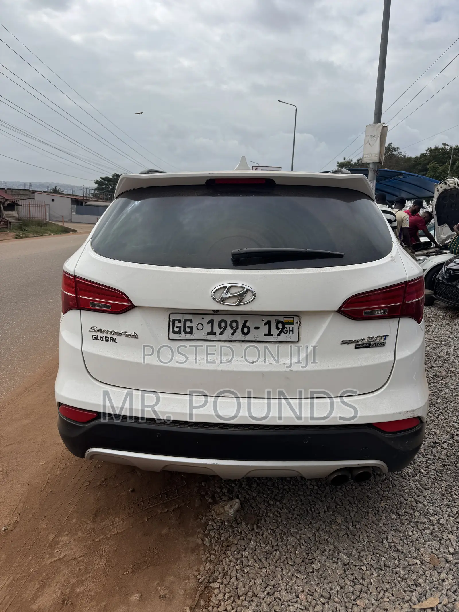Hyundai Santa Fe 2015 White