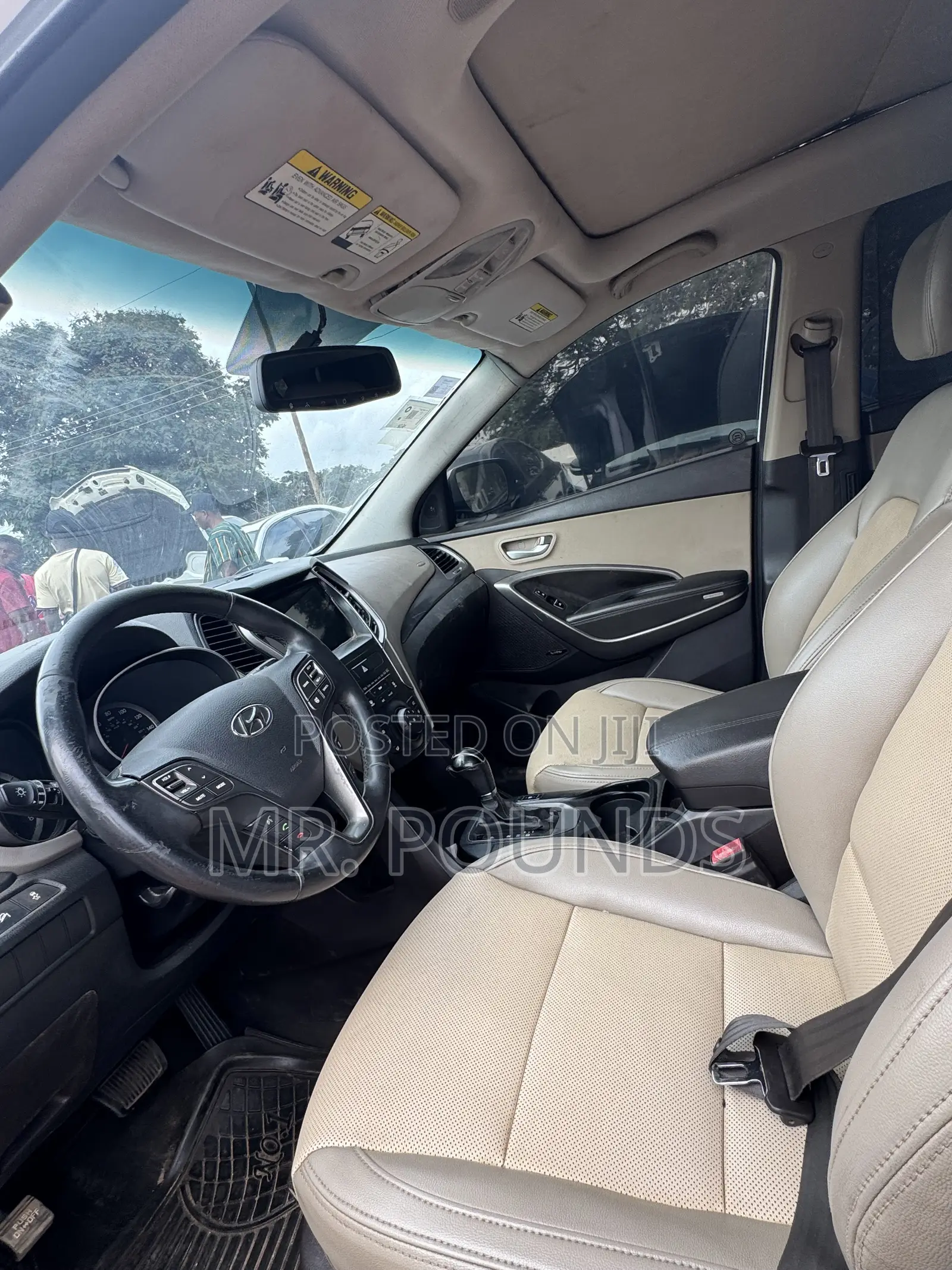 Hyundai Santa Fe 2015 White