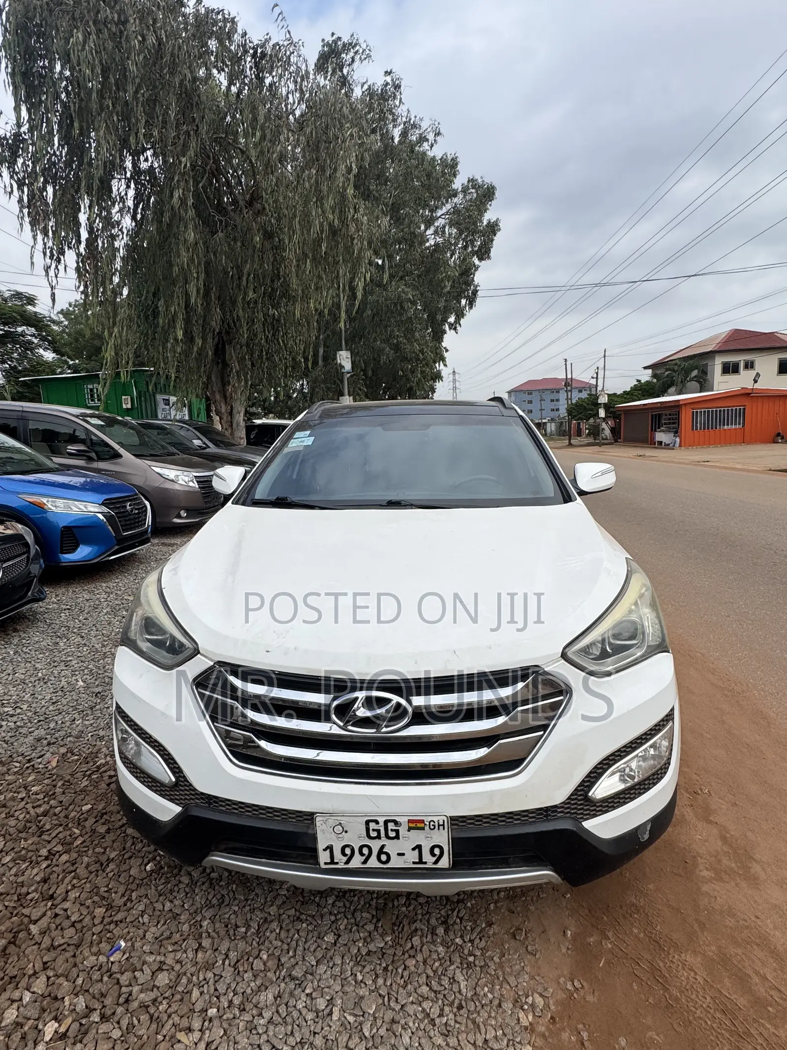 Hyundai Santa Fe 2015 White