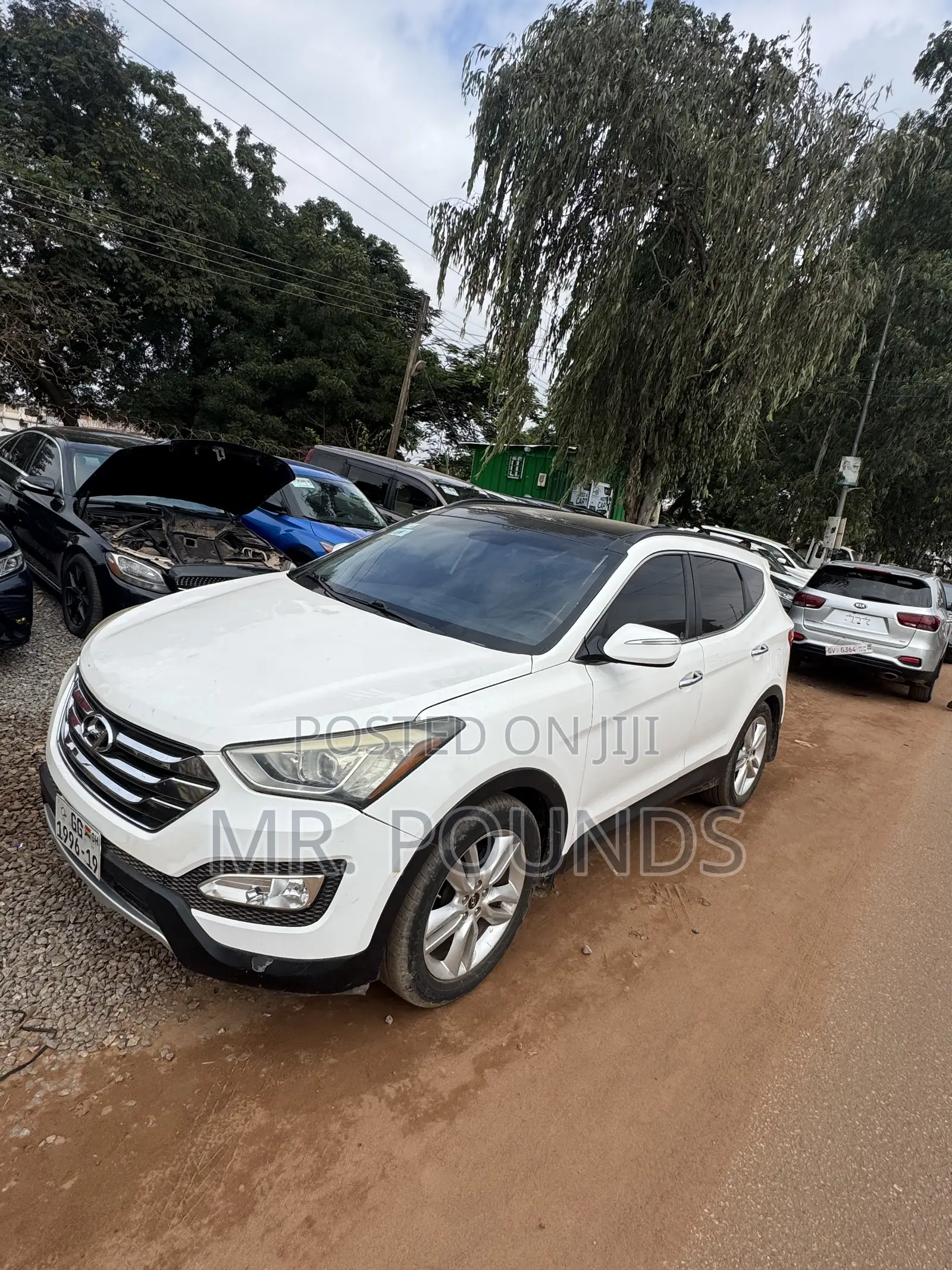 Hyundai Santa Fe 2015 White