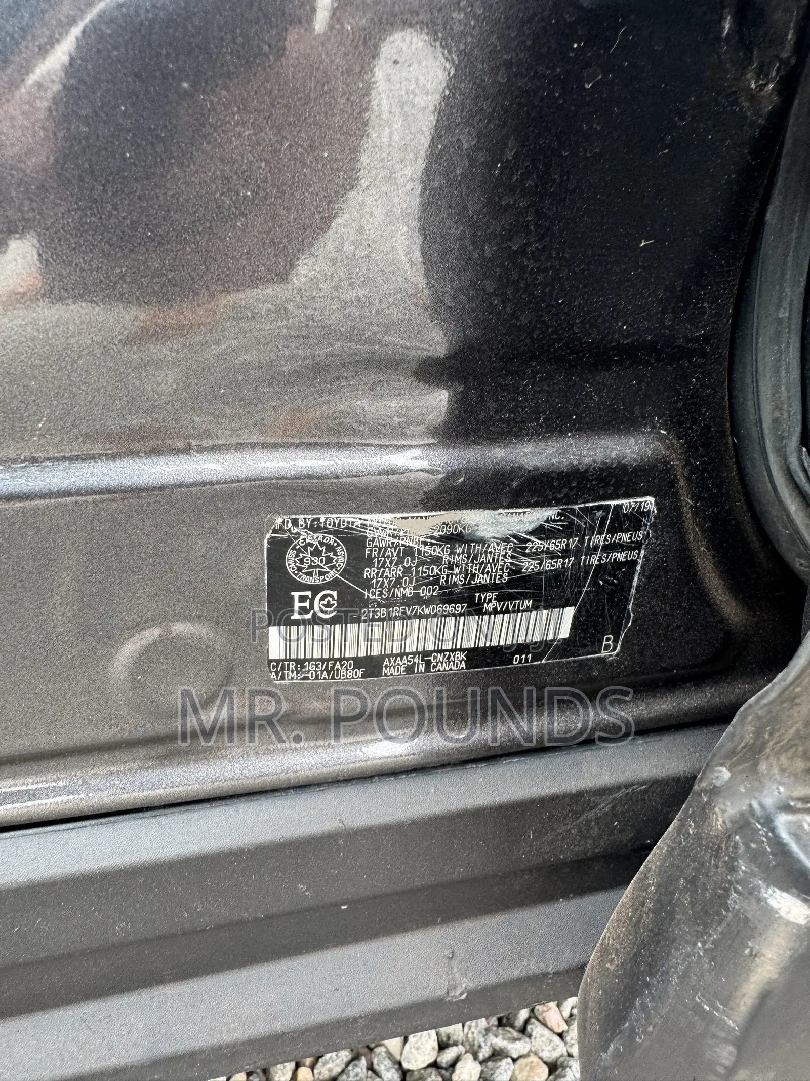 Toyota RAV4 2019 Gray