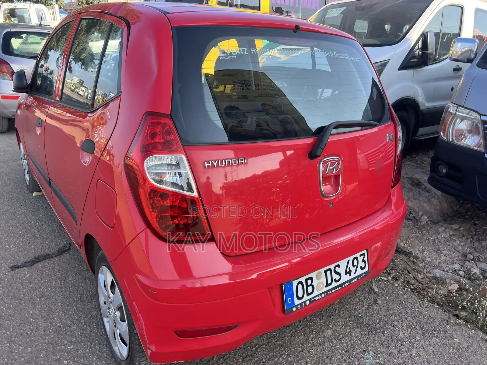 Hyundai I10 2013 Red