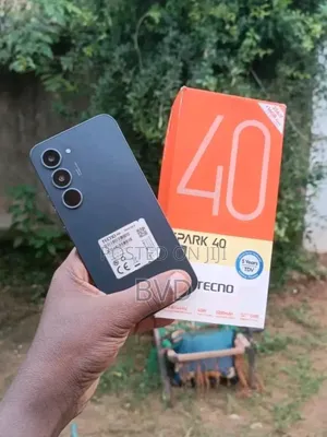 New Tecno Camon 40 Pro 4G 256 GB Black