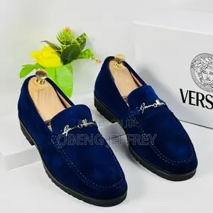 Original Versace Men’s Loafer Blue