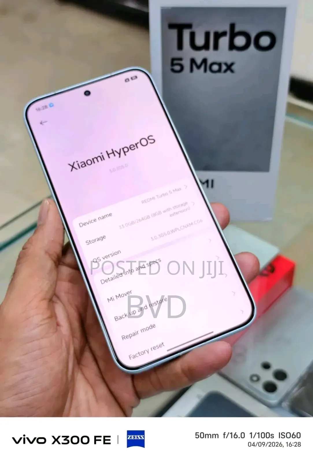 Xiaomi Redmi Turbo 5 Max 256 GB White