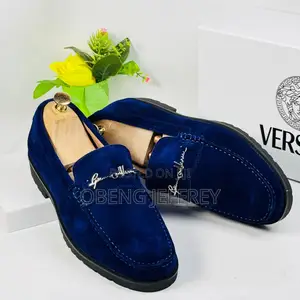 Original Versace Men’s Loafer Blue