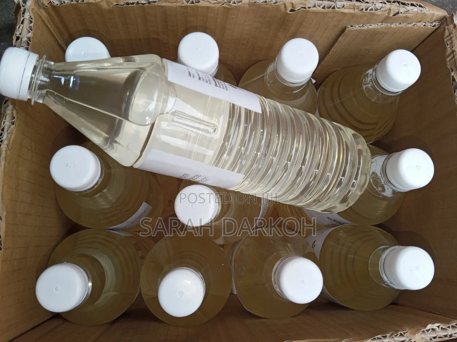 Cold Pressed Virgin Coconut Oil 1L × 12 Bottle