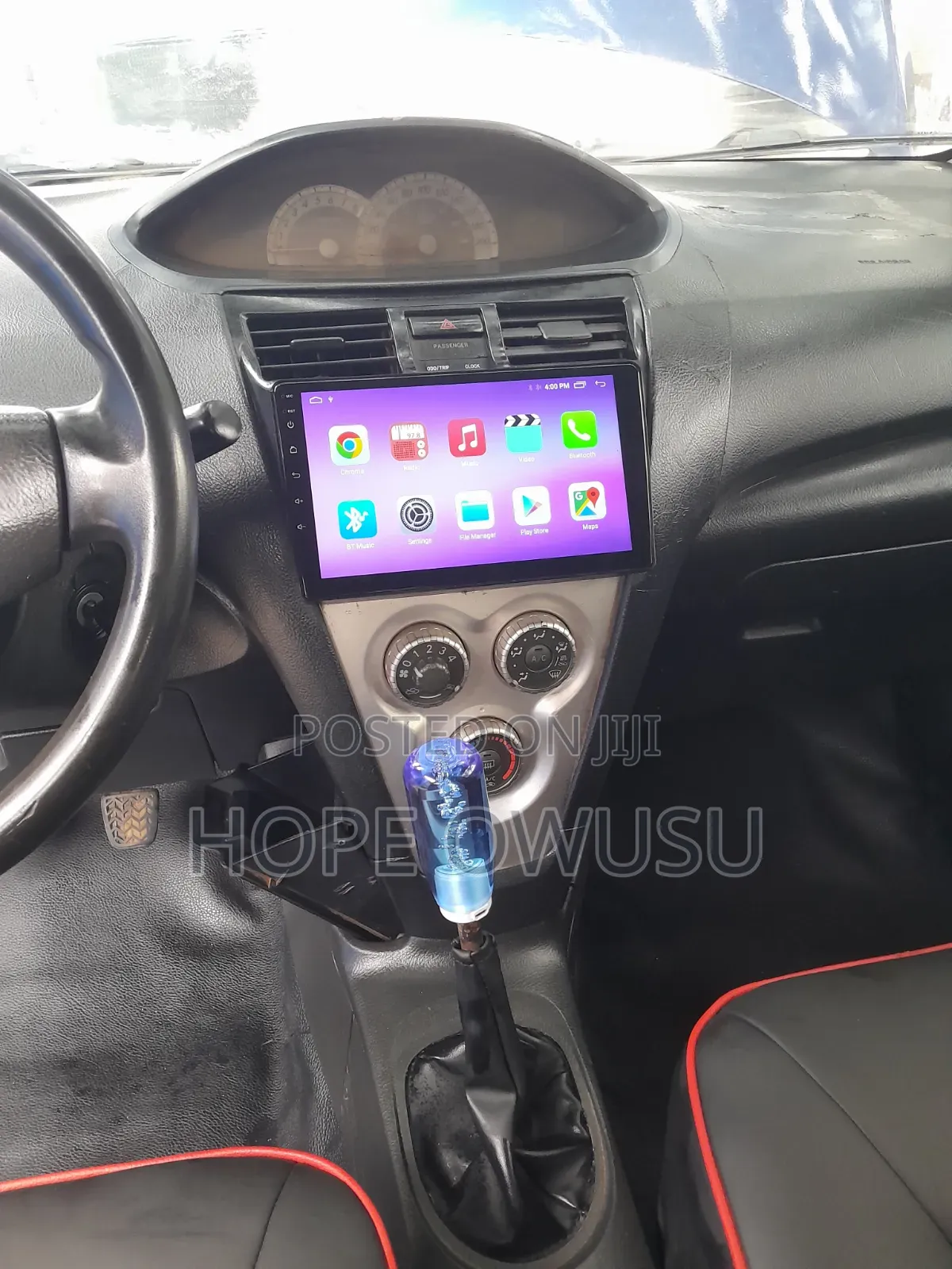 Toyota Yaris 2008 Blue