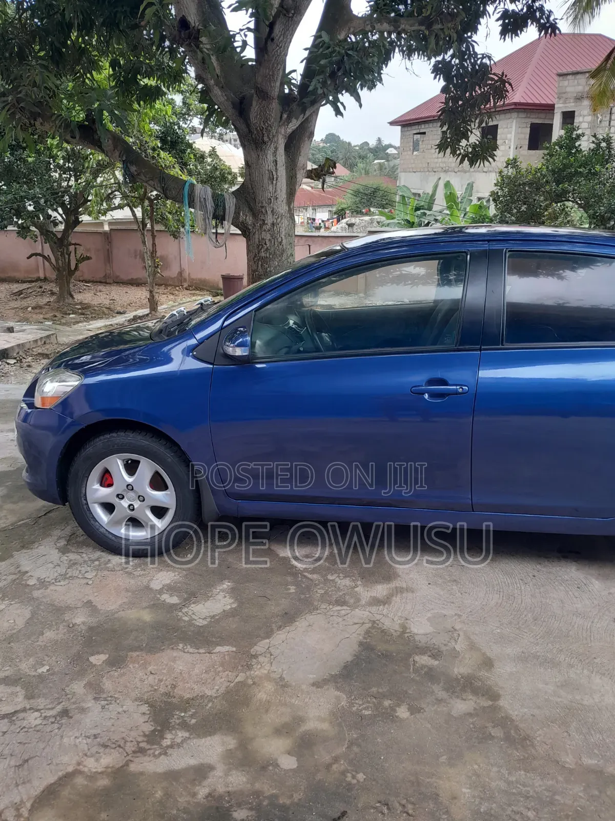 Toyota Yaris 2008 Blue
