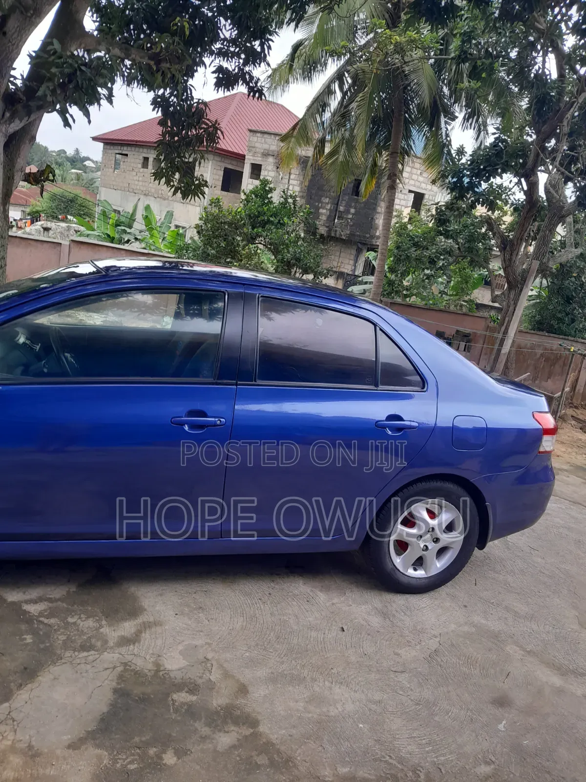 Toyota Yaris 2008 Blue